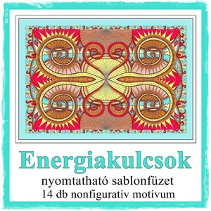 Energia kulcsok - nyomtatható színező lapok - művészet - grafika & illusztráció - digitális - Meska.hu