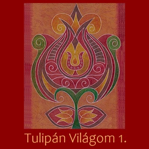 Tulipán világom 1. színező sablon, Művészet, Grafika & Illusztráció, Egyéb rajzok, Fotó, grafika, rajz, illusztráció, MESKA