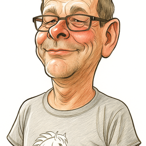 Digitális, színes karikatúra - művészet - grafika & illusztráció - digitális - Meska.hu