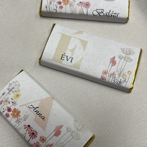 Ehető ültető kártya, egyben esküvői köszönő ajándék, 2in1 - esküvő - emlék & ajándék - köszönőajándék - Meska.hu