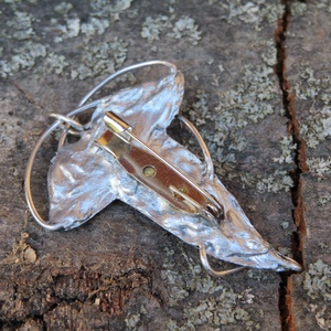 Lórien levele kitűző - ékszer - kitűző és bross - kitűző - Meska.hu