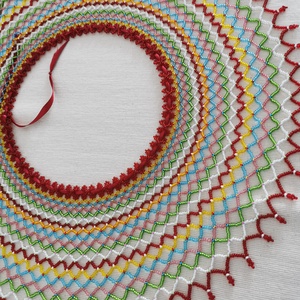 Sárközi nyakbavető - ékszer - nyaklánc - nyakpánt, gallér - Meska.hu Sárközi nyakbavető - ékszer - nyaklánc - nyakpánt, gallér - Meska.hu