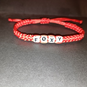 FNAF karkötő , Ékszer, Karkötő, Fonott karkötő, Csomózás, Ékszerkészítés, MESKA