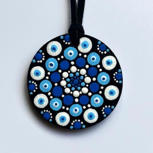 Január mandala nyaklánc - Meska.hu