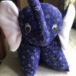 Tépőzáras állatos párna elefánt - játék & sport - ovis felszerelés - ovis párna, kispárna - Meska.hu