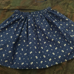 Lányka szoknya kék 34 cm - Meska.hu