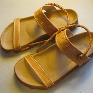 Birkenstock betéttel készült bőr szandál -  - Meska.hu