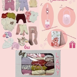 Babakelengye Ruhacsomag Kislány Ősz - ruha & divat - babaruha & gyerekruha - Meska.hu