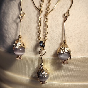 Aranysipka - ékszer - ékszerszett - Meska.hu