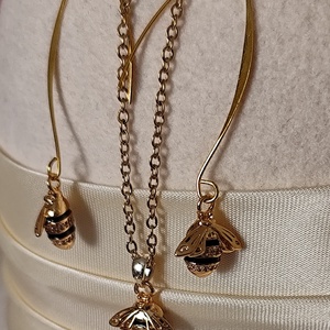 Méhecske - ékszer - ékszerszett - Meska.hu