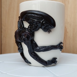 Alien bögre - otthon & életmód - konyhafelszerelés, tálalás - tálalás - bögre & csésze - Meska.hu