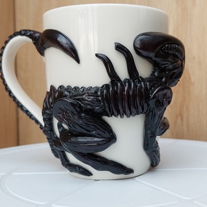Alien bögre - otthon & életmód - konyhafelszerelés, tálalás - tálalás - bögre & csésze - Meska.hu