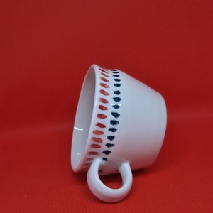 Mintás porcelán bögre, Otthon & Életmód, Konyhafelszerelés, tálalás, Tálalás, Bögre & Csésze, Agyagozás, Kerámia, MESKA