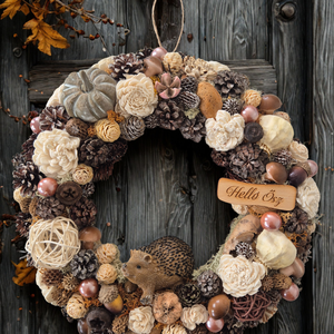 Őszi ajtódísz - Meska.hu