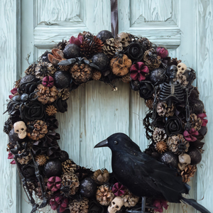 Halloweeni ajtódísz - Meska.hu