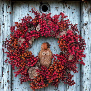 Őszi baglyos ajtódísz  természetes, bogyós koszorú - otthon & életmód - dekoráció - ajtó- és ablak dekoráció - ajtódísz & kopogtató - Meska.hu Őszi baglyos ajtódísz  természetes, bogyós koszorú - otthon & életmód - dekoráció - ajtó- és ablak dekoráció - ajtódísz & kopogtató - Meska.hu