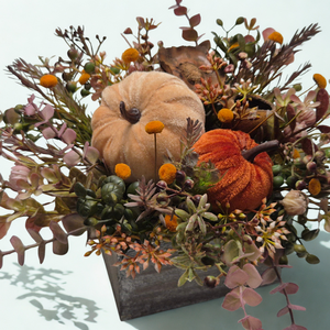 Őszi tökös asztaldísz - Meska.hu