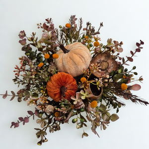 Őszi tökös asztaldísz - otthon & életmód - dekoráció - asztal és polc dekoráció - asztaldísz - Meska.hu