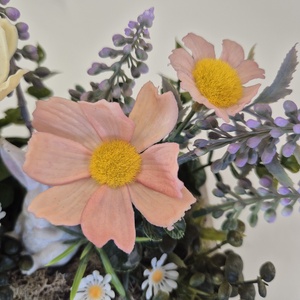 Húsvéti asztaldísz nyuszival � tavaszi KENDEKOR dekoráció dobozban - ünnepi díszek, dekorációk - húsvéti díszek és dekorációk - húsvéti asztaldíszek - Meska.hu