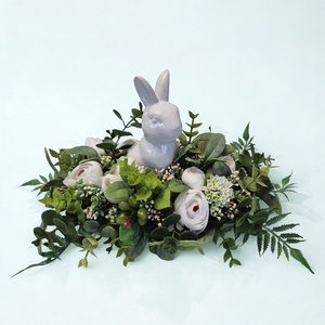 Húsvéti asztaldísz nyuszival � tavaszi KENDEKOR dekoráció fadobozban, Ünnepi díszek, dekorációk, Húsvéti díszek és dekorációk, Húsvéti asztaldíszek, , MESKA