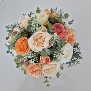 Virágos asztaldísz � elegáns KENDEKOR dekoráció fa dobozban - otthon & életmód - dekoráció - asztal és polc dekoráció - asztaldísz - Meska.hu