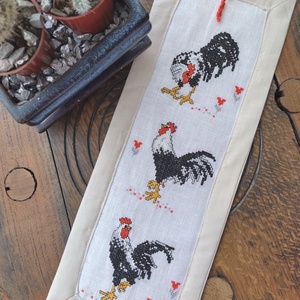 Háromkakasos fali banner - otthon & életmód - dekoráció - fali és függő dekoráció - falra akasztható dekor - Meska.hu