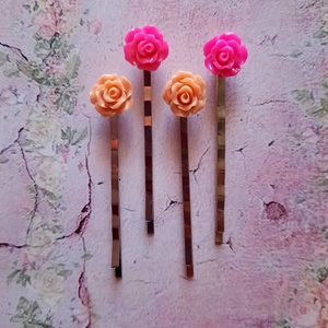 Rózsák hullámcsat, Ruha & Divat, Hajdísz & Hajcsat, Hajcsat & Hajtű, Ékszerkészítés, MESKA