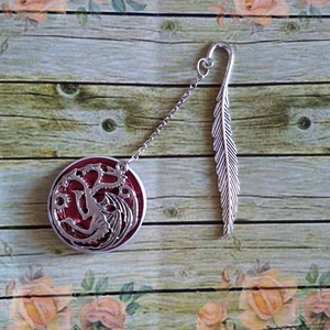 Fantasy ökodesign könyvjelző , Könyv & Zene, Könyvjelző, Ékszerkészítés, MESKA