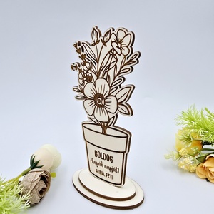 Anyák napi ajándék, asztali dísz egyedi névvel - otthon & életmód - dekoráció - asztal és polc dekoráció - asztaldísz - Meska.hu