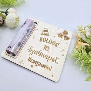 Születésnapi pénzátadó 2. - otthon & életmód - papír, írószer - ajándékozás kellékei - pénzátadó doboz - Meska.hu