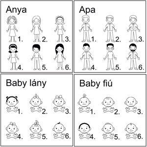 Összetartozunk - Családi kulcstartó személyre szabható grafikával. Egyedi ajándék apának, anyának - táska & tok - kulcstartó & táskadísz - kulcstartó - Meska.hu