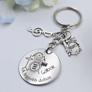 Dobosnak ajándék - dobos kulcstartó grafikával, egyedi névvel, felirattal - táska & tok - kulcstartó & táskadísz - kulcstartó - Meska.hu