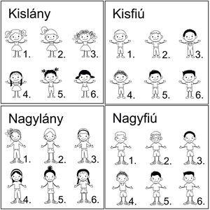 Névtábla ajtóra, postaládára gravírozott családi figurás � egyedi minta 07 - otthon & életmód - ház & kert - névtábla - Meska.hu