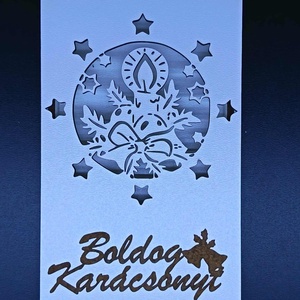 Karácsonyi pénzátadó, Karácsony, Karácsonyi ajándékozás, Karácsonyi ajándékcsomagolás, Famegmunkálás, MESKA