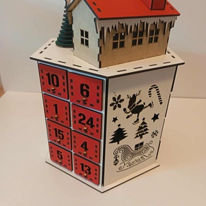 Adventi naptár - karácsony - adventi díszek - adventi naptár - Meska.hu