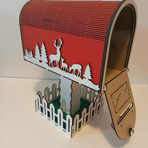 Mikulás postaláda - karácsony - mikulás - mikulás ajándékok - Meska.hu