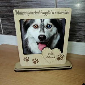 Kisállat emlék fotókeret, , Famegmunkálás, MESKA