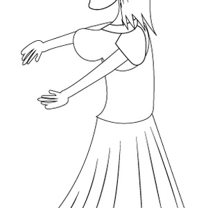 Sári néni - Meska.hu