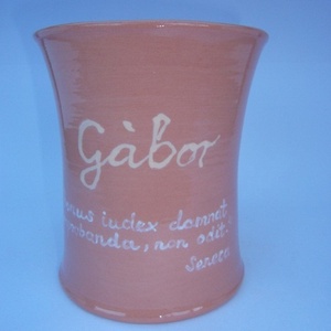 Egyedi feliratos, névre szóló söröskorsó kristinya részére -  - Meska.hu