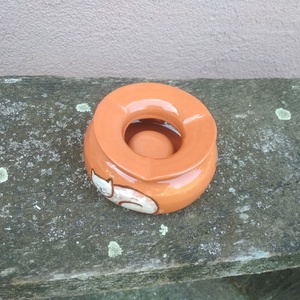 Fedeles hamutartó, kültéri hamutál, cicás mintával -  - Meska.hu