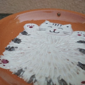 Fokhagymareszelő, cicás, gyömbérreszelő, almareszelő tálka - otthon & életmód - konyhafelszerelés, tálalás - tálalás - kínálótál - Meska.hu