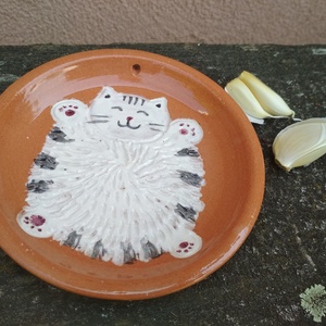 Fokhagymareszelő, cicás, gyömbérreszelő, almareszelő tálka - Meska.hu