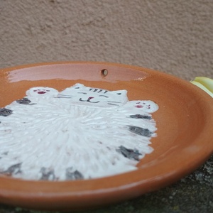 Fokhagymareszelő, cicás, gyömbérreszelő, almareszelő tálka - otthon & életmód - konyhafelszerelés, tálalás - tálalás - kínálótál - Meska.hu