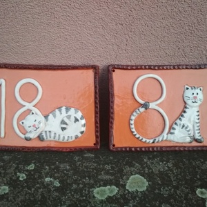 Cicás házszámtábla domború mintával, FEKVŐ elrendezéssel - otthon & életmód - ház & kert - isten hozott tábla - Meska.hu Cicás házszámtábla domború mintával, FEKVŐ elrendezéssel - otthon & életmód - ház & kert - isten hozott tábla - Meska.hu