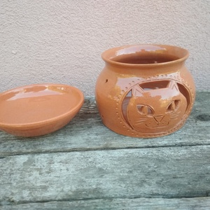 Cicás párologtató, aromalámpa, illatmécses - otthon & életmód - gyertya, illat, aroma - aromalámpa - Meska.hu