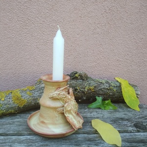 Sárkányos gyertyatartó - otthon & lakás - gyertya, illat, aroma - gyertyatartó - Meska.hu