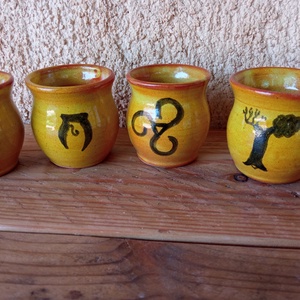 Fantasy felespohár szett Elder Scrolls inspirációval - otthon & életmód - konyhafelszerelés, tálalás - tálalás - pohár - Meska.hu