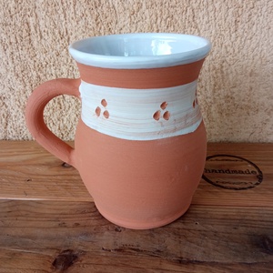 Tejesköcsög, hagyományos tejes kancsó - otthon & életmód - konyhafelszerelés, tálalás - konyhai tárolás - tea & kávé tárolás - Meska.hu