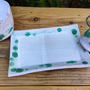 Matcha teás készlet, három részes - otthon & életmód - konyhafelszerelés, tálalás - tálalás - bögre & csésze - Meska.hu
