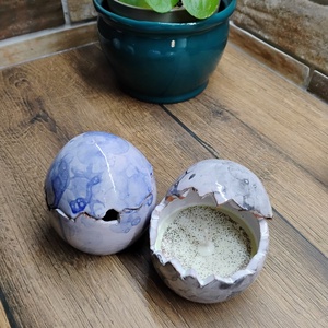 Sárkánytojás illatgyertya - otthon & életmód - gyertya, illat, aroma - gyertya - Meska.hu
